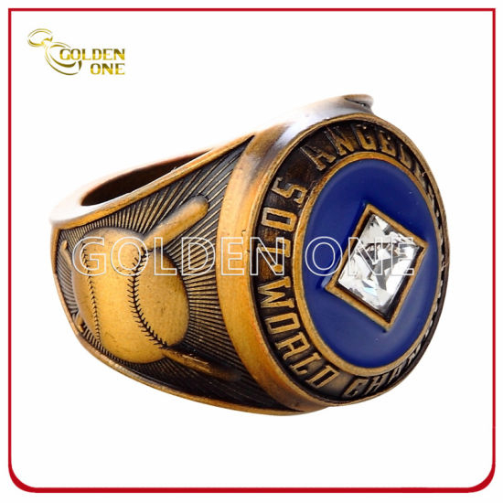 Major League Baseball Nickel Plated Metal Souvenir Ring