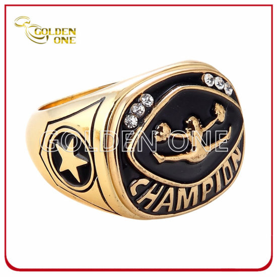 Creative Sport Them Cheering Squad Metal Championship Ring