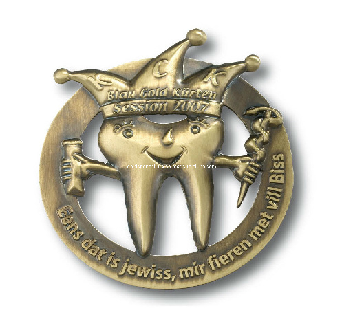 Customized Full Color Printed Stainless Iron Brass Enamel Lapel Pin with Epoxy