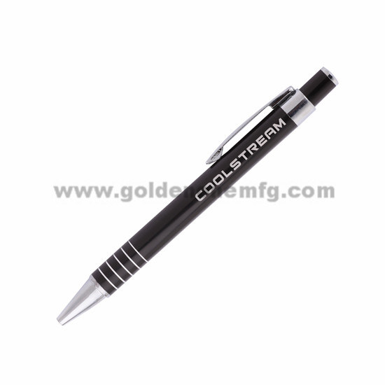 Fancy Style Gift Telescoping Metal Pen with Laser Light