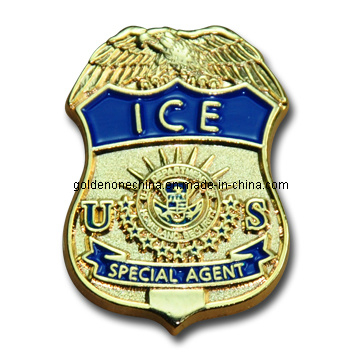 Customized Design Full Color Printed Aluminium Lapel Pin