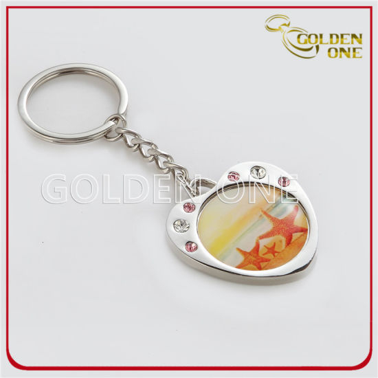 Lovely & Colorful Cuctom Bear Metal Keychain