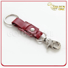wholesale pu personalized design western embossed texas shape car snappable know leather keychain
