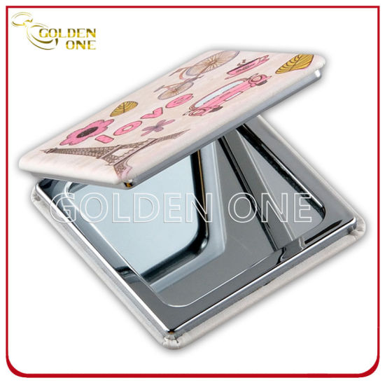 Hot Sale Crystal Decoration Folding Make up Mirror for Ladies