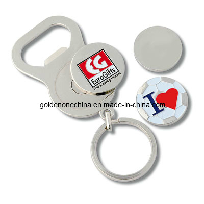 Promotion Cheap Round Shape Blank Metal Keyring