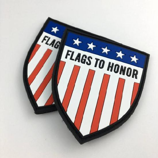 Custom 3D Brand Logo Military Tactical Rubberized Emblem Patch