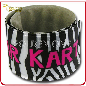 Promotional Gift Custom Recessed Color Fill Silicone Bracelet