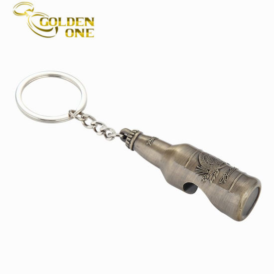 Souvenir Gift Custom Printed Metal Bottle Opener Key Holder