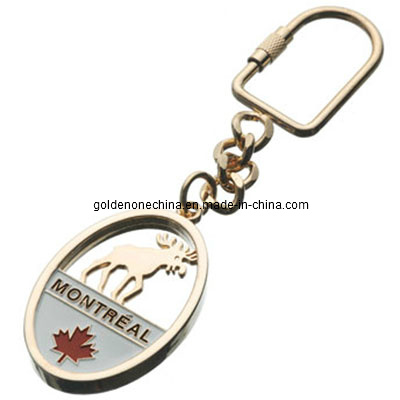 Customized Guitar Promotion Metal Key Chain with Opener