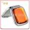 Promotional Gift Shiny Crystal Folding Metal Pocket Mirror