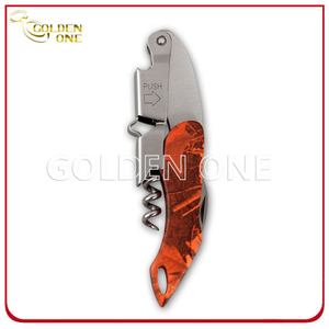 Two Step Soft Touch Wine Opener with Foil Cutter