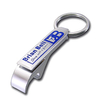 blank sublimation beer  metal keychain zinc alloy birthday gifts beer can bottle opener keyring  for women