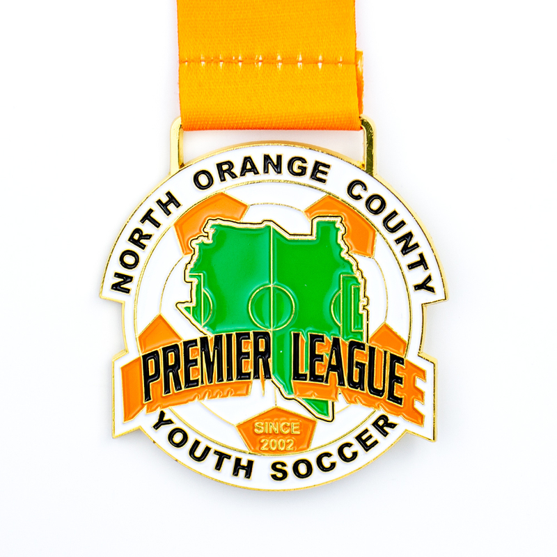 Customized Zinc Alloy Sports Medal with Engraved Logo for Events Awards