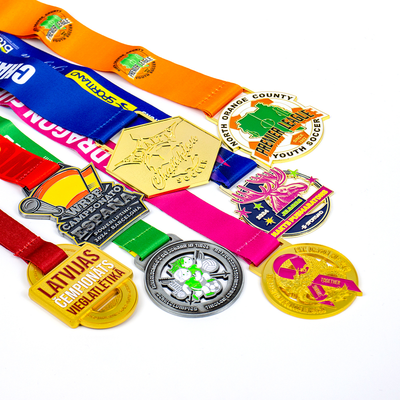 Custom Engraved Zinc Alloy Metal Medal for Sport Events and Corporate Awards