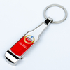 Popular Short Strap Keychain Simplicity Nylon Embroidery Ribbon Men And Women Car Key Chain Pendant Bottle Opener Keyring