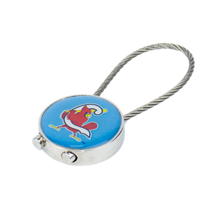 Custom Zinc Alloy Logo Keychain UV Print Sticker Epoxy Blank Keychain for Promotional Gifts Daily Accessories 24h Free Design