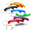 Novelty Metal Blank promotional Sublimation Corkscrew Keyring gifts Compass function bottle opener keychain