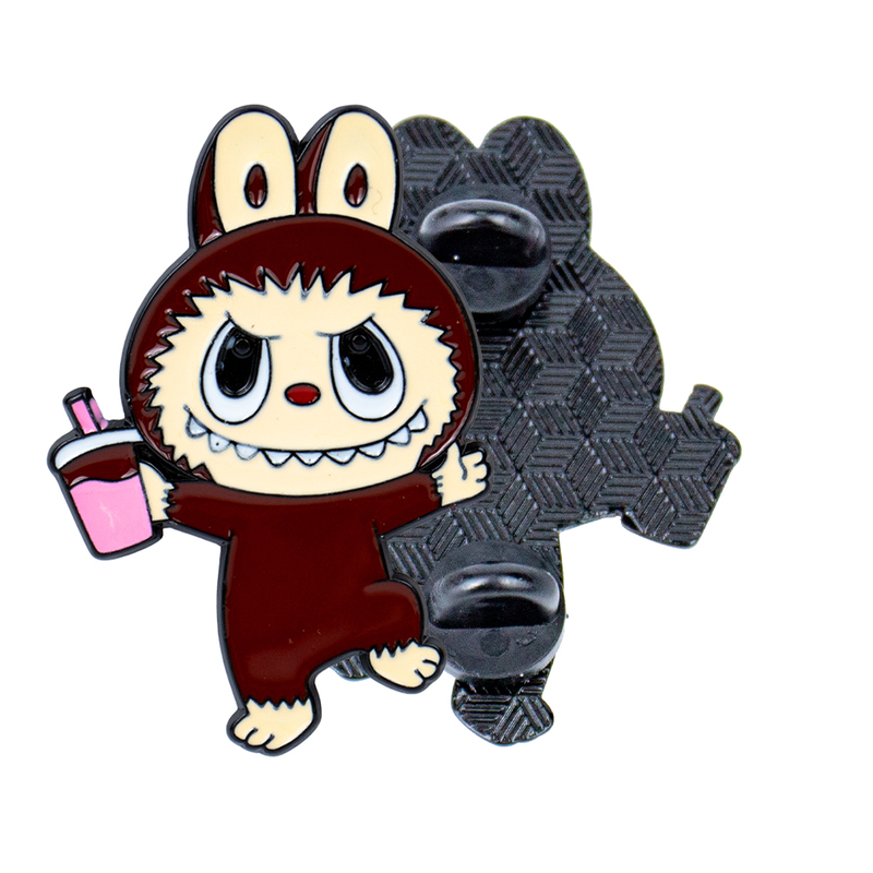 Custom Anime Decorative Rabbit Zinc Alloy Printed PET Custom Badge Pin - Detailed Lapel Pin for Cultural Peripherals