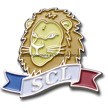 Customized Design Full Color Printed Aluminium Lapel Pin