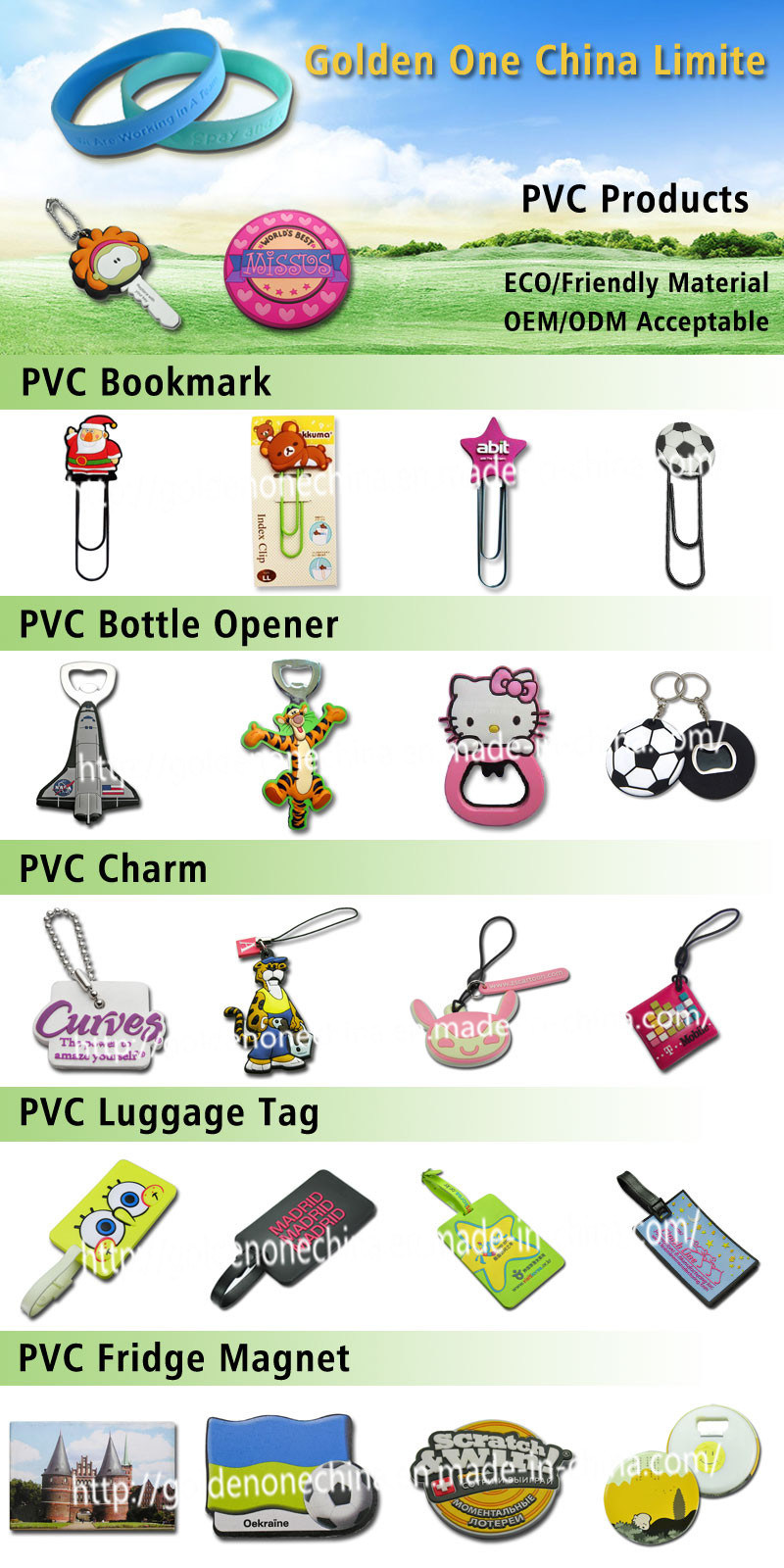 Novel Design Embossed Soft PVC Luggage Tag