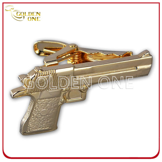 Personalized Gold Plated Soft Enamel Metal Tie Clip