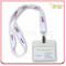 Customized Cord Printed Polyester ID Badge Holder