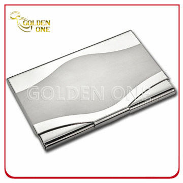 Luxury Design Pattern Metal Business Name Card Holder