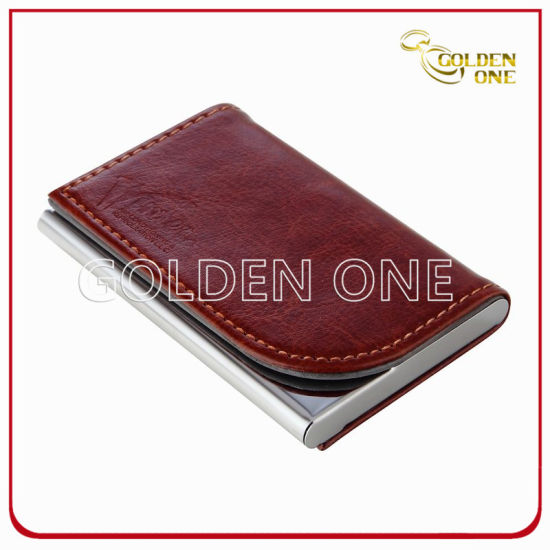 Best Seller Black PU Leather Business Card Holder