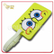 Customized 3D Embossed Soft PVC Label Luggage Tag