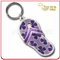 Customized Eco-Friendly Slipper Pattern Soft PVC Key Chain