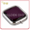 Promotional Gift Shiny Crystal Folding Metal Pocket Mirror