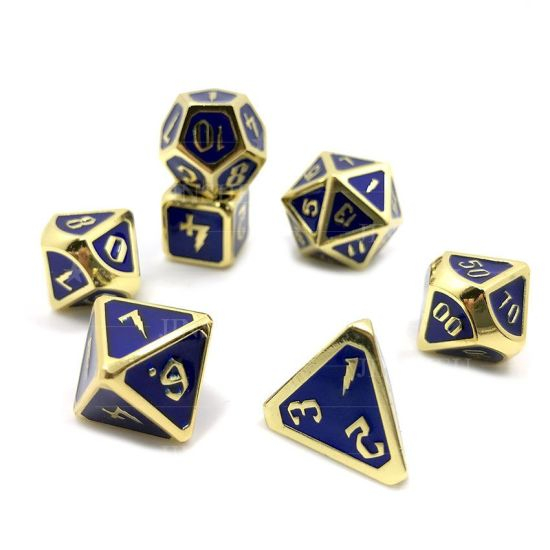 Hot Sales High Quality Die Casting Enamel Color Metal Dice for Game