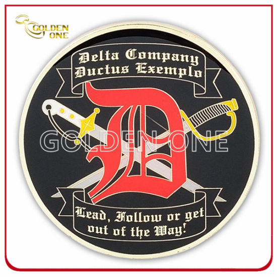 Custom Made Casting Gold Plated Challenge Coin