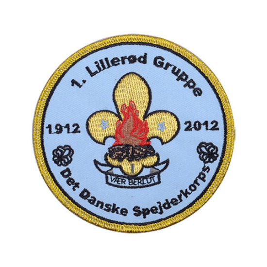 Hot Sales Custom Design Woven Emblem Embroidery Patch