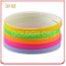 Factory Wholesale Cheap 1/4 Inch Colorful Silicone Wristband