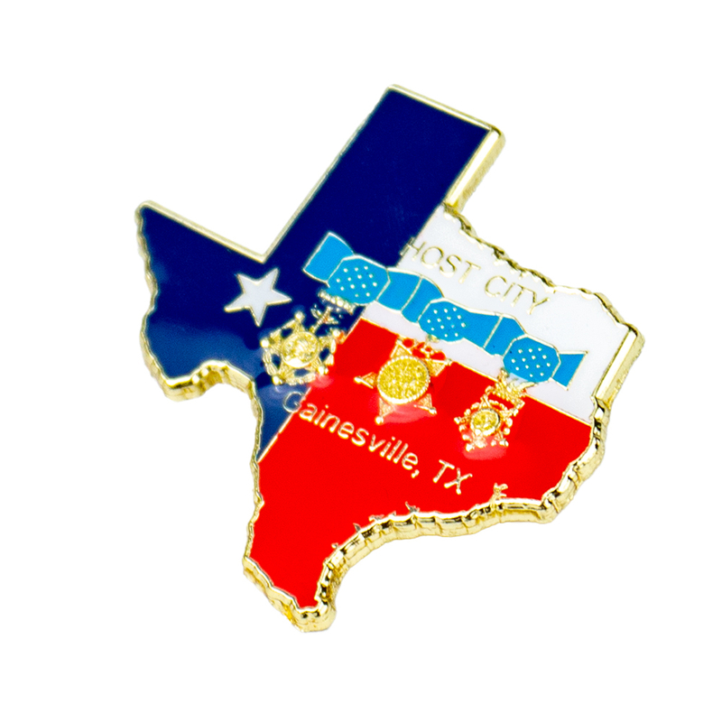 Host City Designation Lapel Pin, Official City Host Badge for Event Location Pride, Visitor Welcome and Local Partnership Recognition