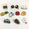 Clothes bag Brooch Accessories Icon Badge Custom Rainbow Soft Enamel Lapel Pins For Jewelry Gift