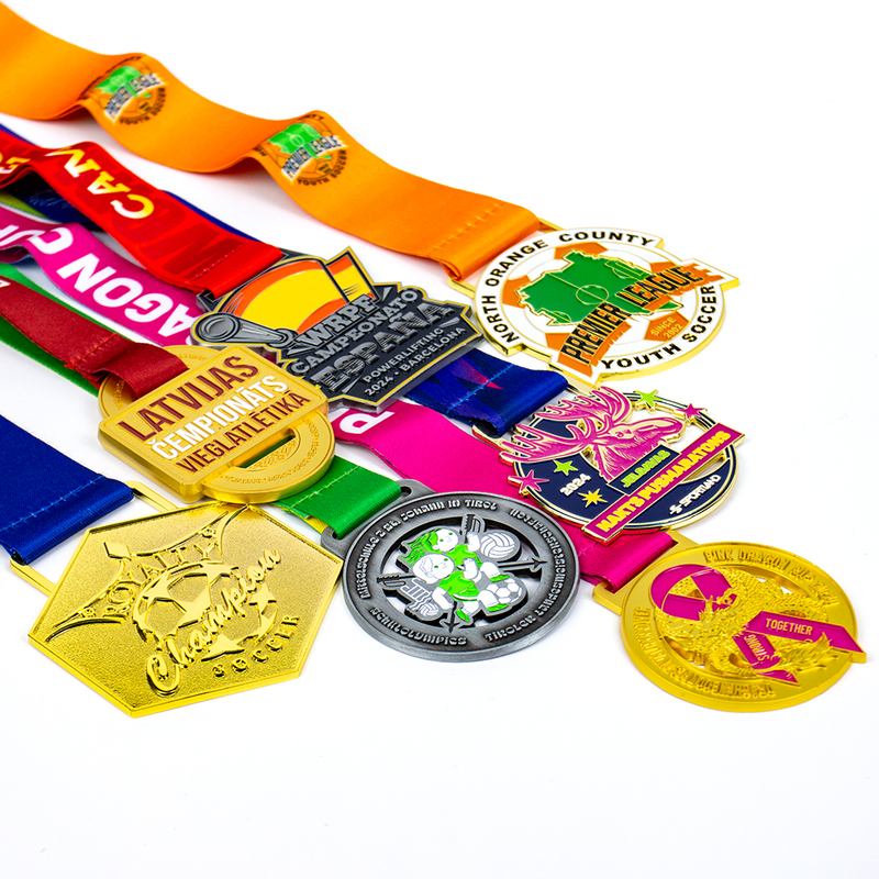Custom Engraved Zinc Alloy Metal Medal for Sport Events and Corporate Awards