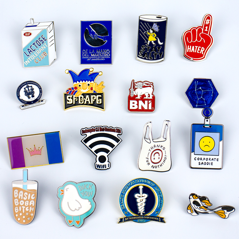  Custom Cartoon Character Lapel Pin Badge Safe Non-Toxic Enamel for Kids Merchandise
