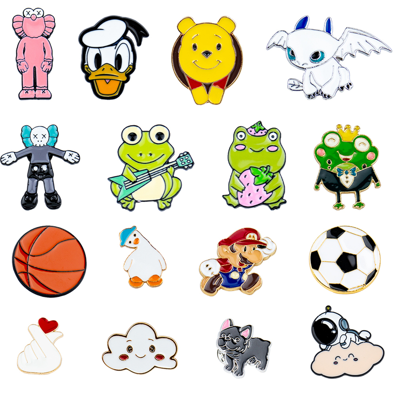 Custom Anime Cute Rabbit Zinc Alloy Enamel Custom Badge Pin - Personalized Lapel Pin for Gifts & Clothing