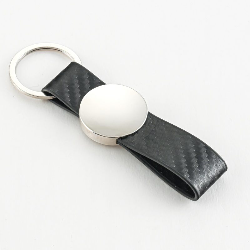 wholesale personalized design metal custom car brand logo engrave name business blank pu leather keyring