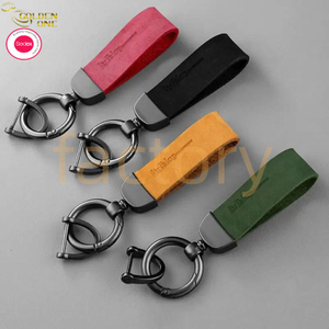 bag accessories engraved diy vintage your own logo personalized double sided black branded leather keychain