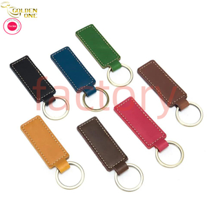 hot sale circle tassel owl flower key ring heart shaped dog pu leather keychain with custom