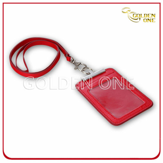 Customized Best Quality PU Leather ID Card Holder
