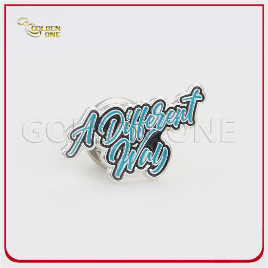 Gold Plating Color Enamel Metal Badge