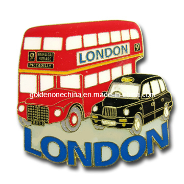 High Quality Full Color Printing Expoxy Coated Metal Lapel Pin