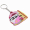 Customized Eco-Friendly Slipper Pattern Soft PVC Key Chain