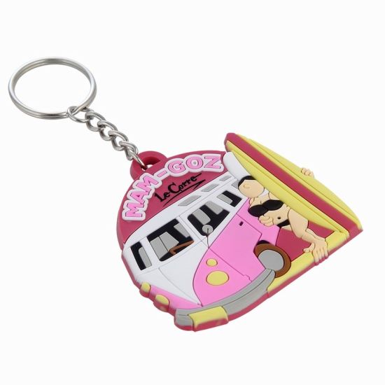 Customized Eco-Friendly Slipper Pattern Soft PVC Key Chain