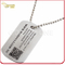 Personalized Metal ID Tag with Printed Qr Code