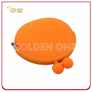 High Quality Plastic Promotional Gift Silicon Coin Purses